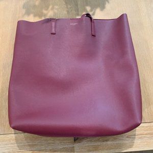 Saint Laurent (YSL) Burgundy Tote